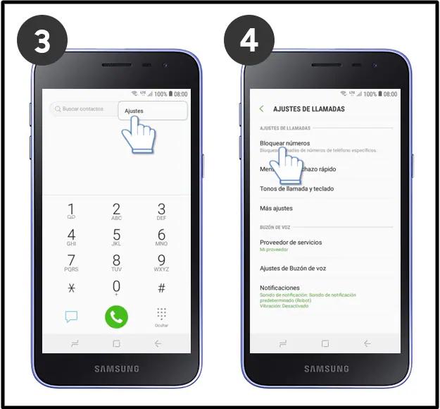 como bloquear un nunero fe telefoni en un cemular samgsubg - Cómo se puede bloquear un número de teléfono en el móvil