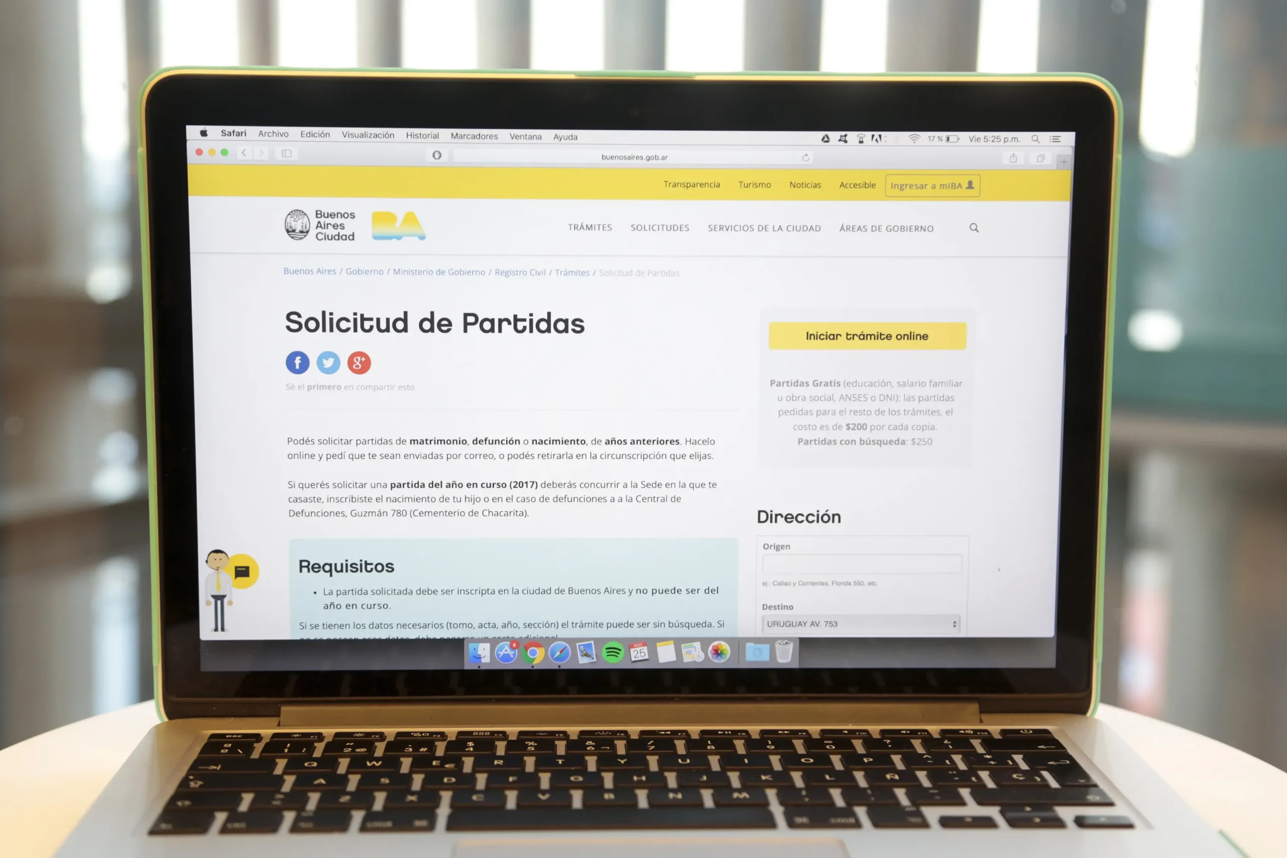 solicitar partida de nacimiento capital federal por internet - Cómo tramitar la partida de nacimiento en CABA