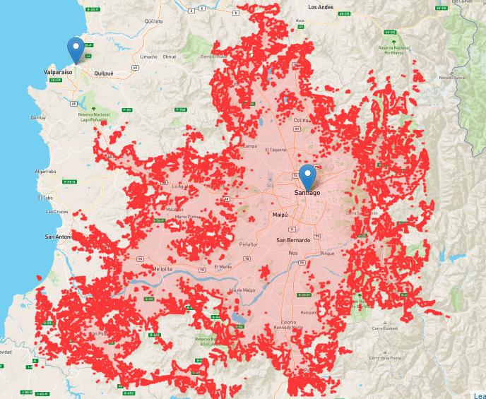 cobertura de internet en chile - Cuál es el porcentaje de acceso a Internet en Chile