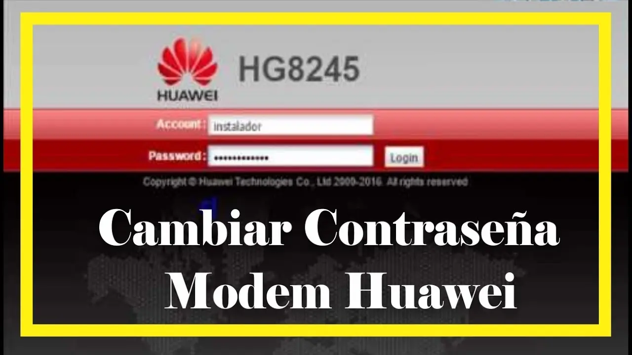 como cambiar contraseña de wifi huawei - Cuál es el usuario y contraseña de mi router Huawei