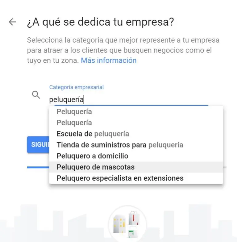 categoria para telefonia celular en google my bussiness - Cuál es la categoria empresarial