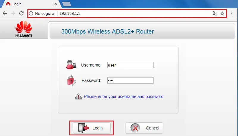 cual es la clave del router adsl huawei adsl - Cuál es la contraseña del enrutador Huawei