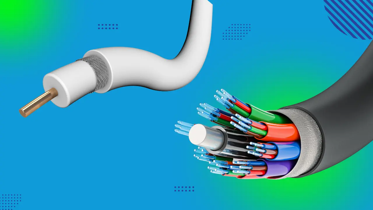 internet fibra optica vs cable red - Cuál es la diferencia entre Ethernet y fibra óptica