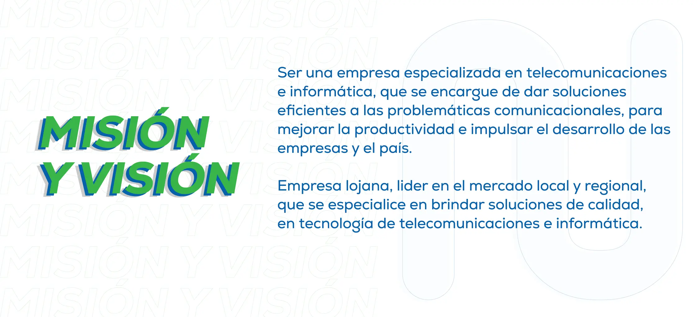 mision y vision de una empresa de internet - Cuál es la misión de una empresa de Internet