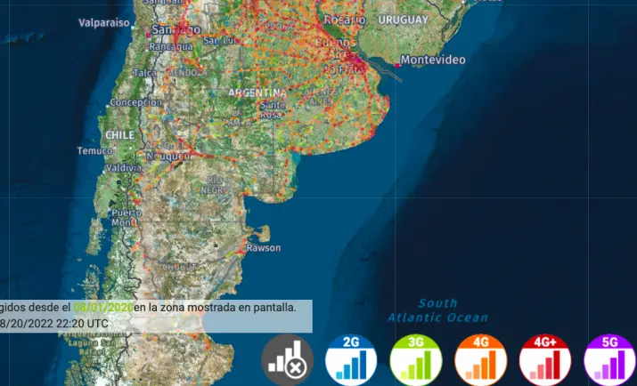 mapa de antenas de telefonia celular en argentina - Cuál es la operadora con mejor cobertura