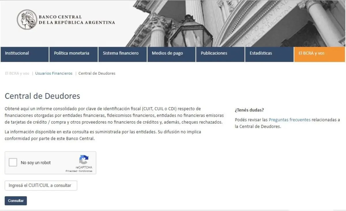 consulta de veraz gratis por internet - Cuál es la página oficial del veraz