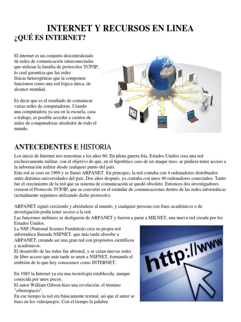 cuales son los recursos de internet - Cuáles son los recursos de la red