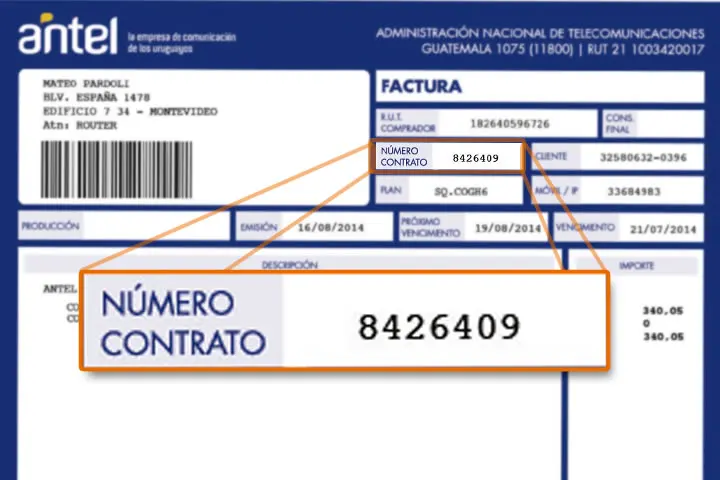 Tu Tutorial Completa sobre las Facturas de ADSL de Antel - Cuándo vence factura Antel antel factura adsl - Cuándo vence factura Antel