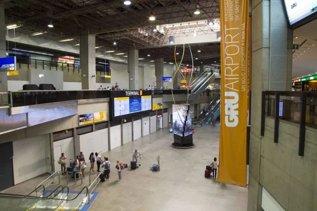 wifi aeropuerto guarulhos - Cuántas puertas de embarque tiene Guarulhos