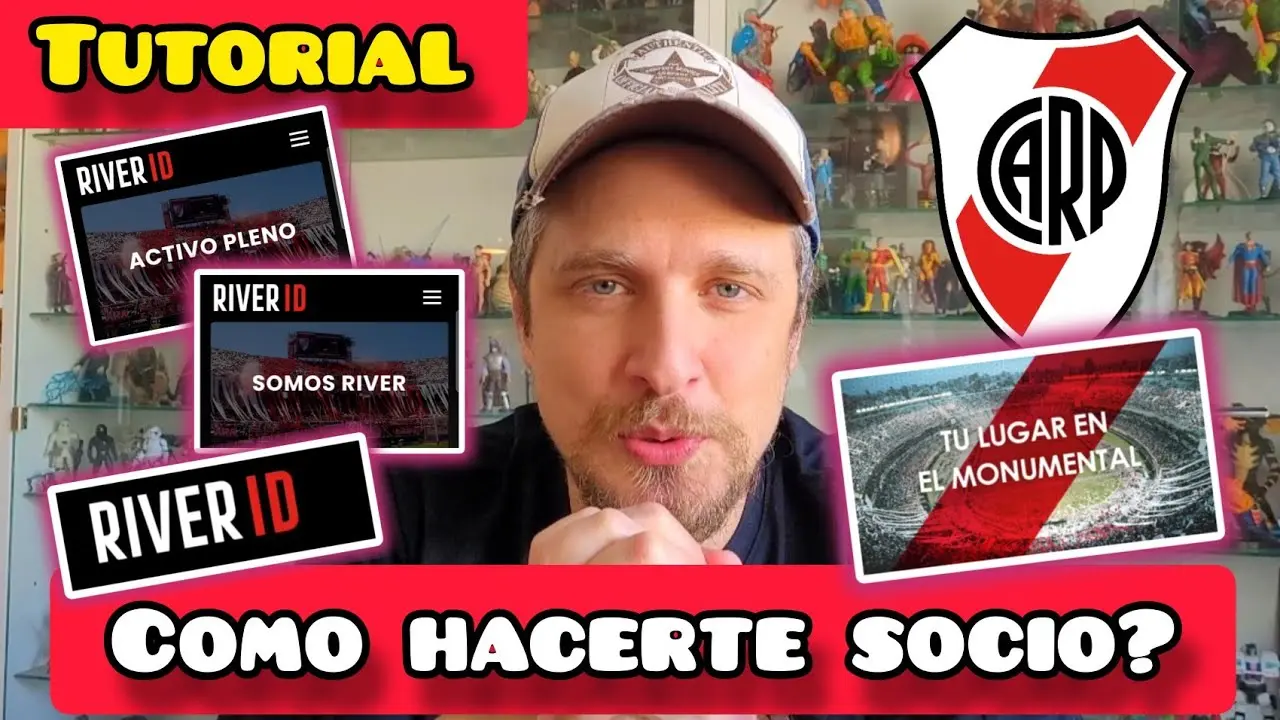 como hacerse socio de river por internet - Cuánto cuesta ser socio de River 2024