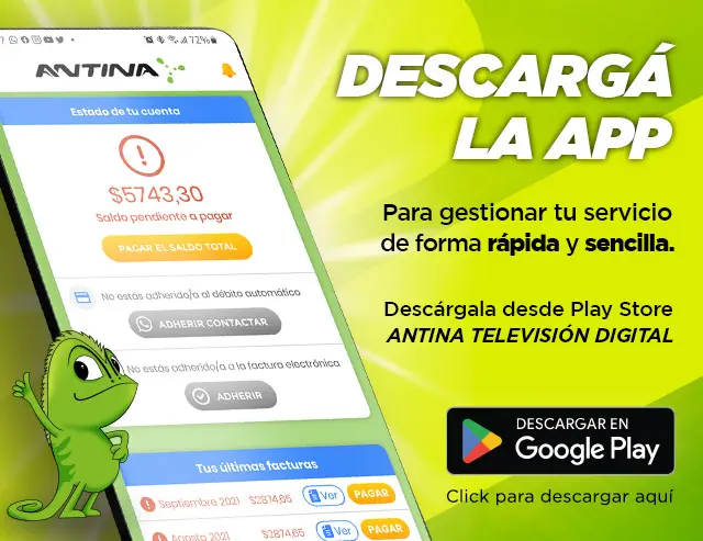antina internet zona de cobertura - Cuánto está Antina por mes