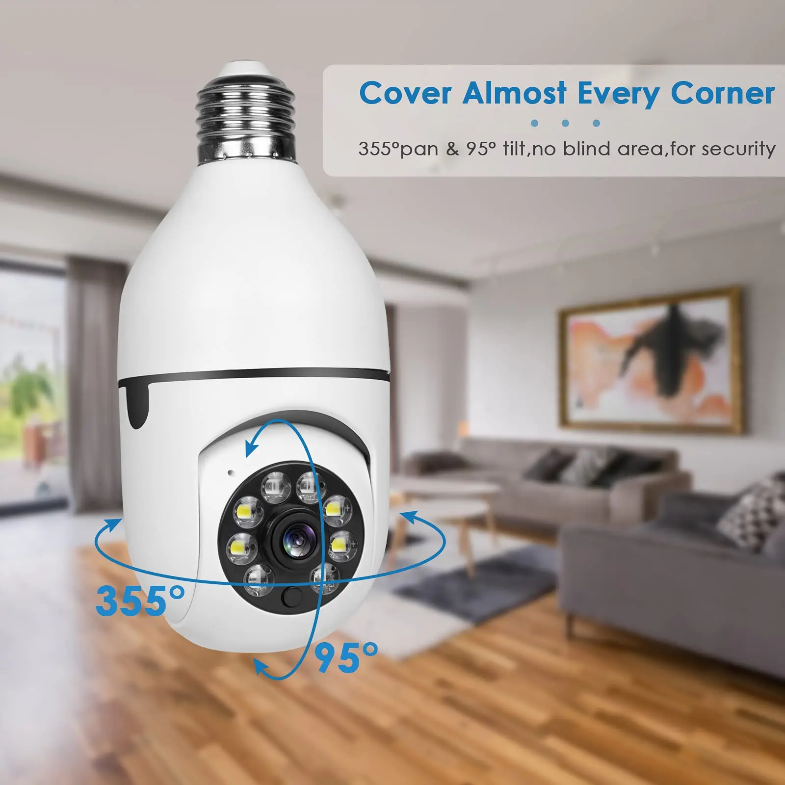 Foco Cámara WiFi: Seguridad Inteligente para tu Hogar - Cuánto gasta de luz un foco cámara foco camara wifi - Cuánto gasta de luz un foco cámara