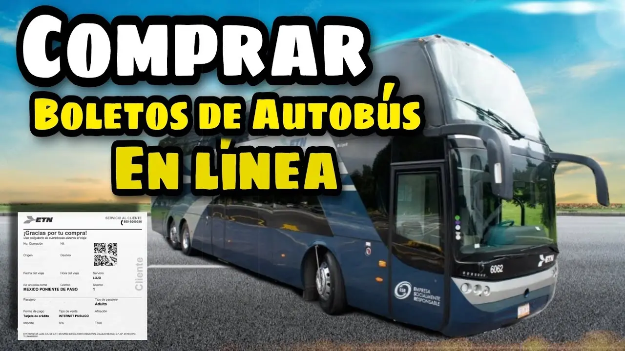 como puedo comprar un boleto de autobus por internet - Cuánto tiempo antes puedo comprar un boleto de autobús