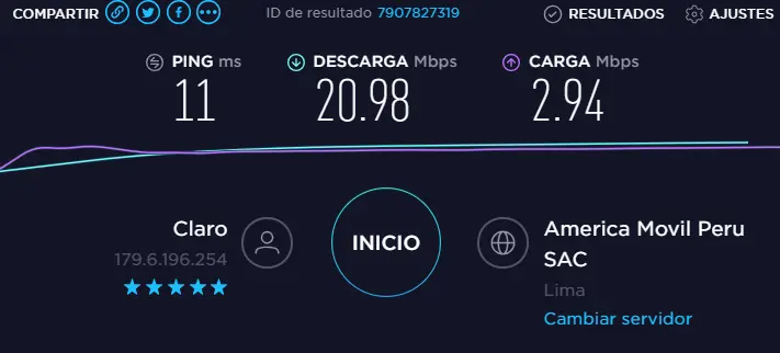 Velocidad de Subida y Bajada de Internet Claro - Cuántos megas de subida tiene Claro velocidad de subida y bajada de internet claro - Cuántos megas de subida tiene Claro