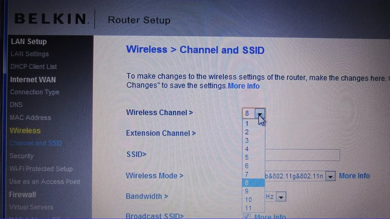 how to change wifi channel - Does changing Wi-Fi channel make a difference