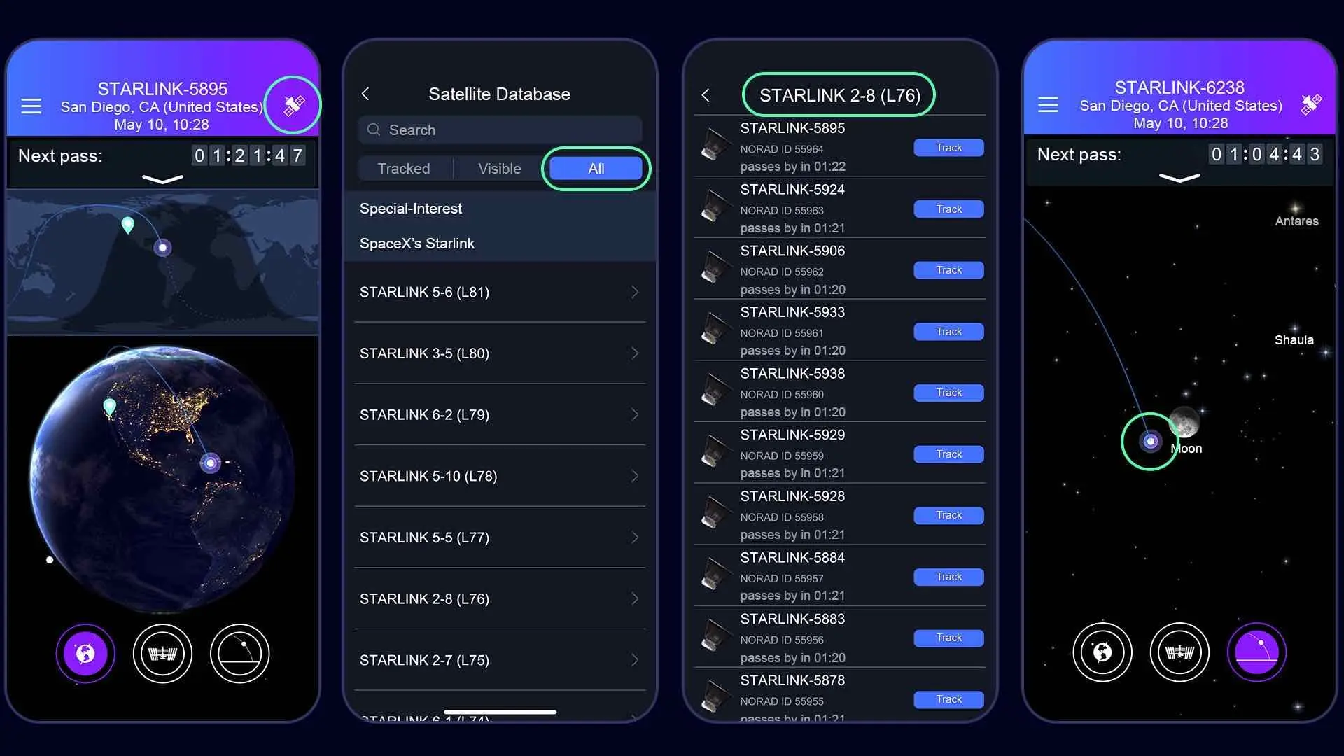 starlink group tracker - Does Starlink have a tracker