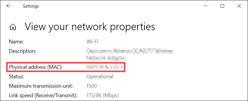 direccion mac wi fi notebook - Dónde encuentro la dirección MAC de mi computadora