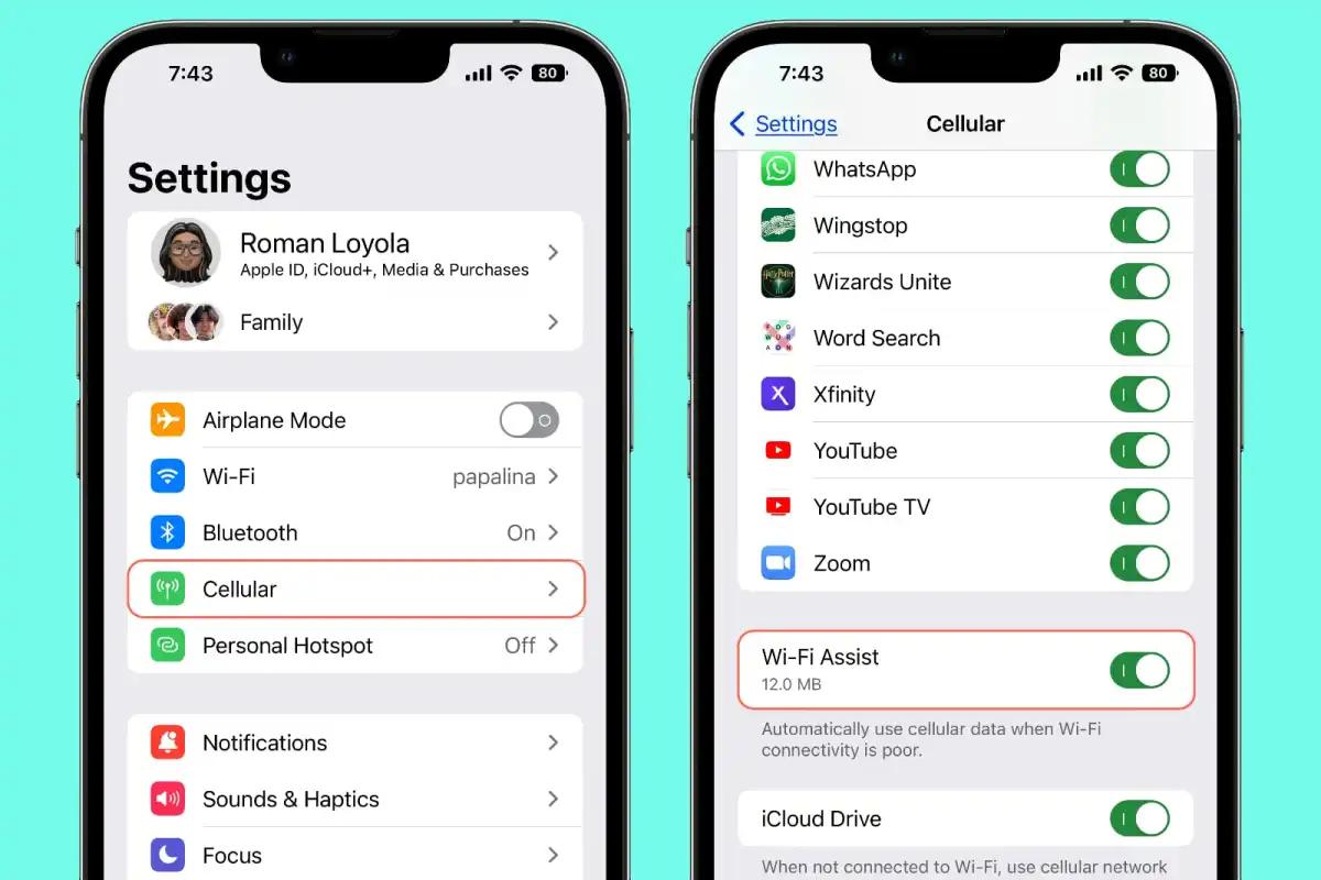 wifi assist iphone - Dónde está el Wi-Fi Assistant