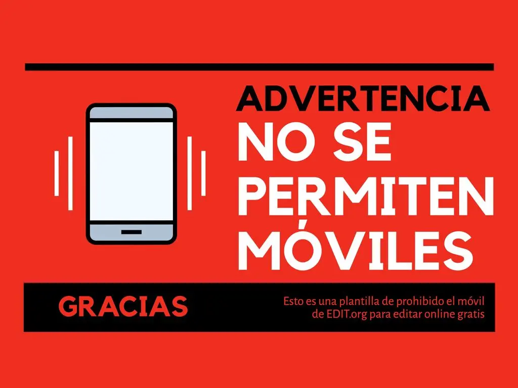 Cartel de Prohibir Usar Telefonía Celular: Seguridad, Respeto y Normativa - Dónde está prohibido el uso de celular cartel de prohibir usar telefonia celular - Dónde está prohibido el uso de celular