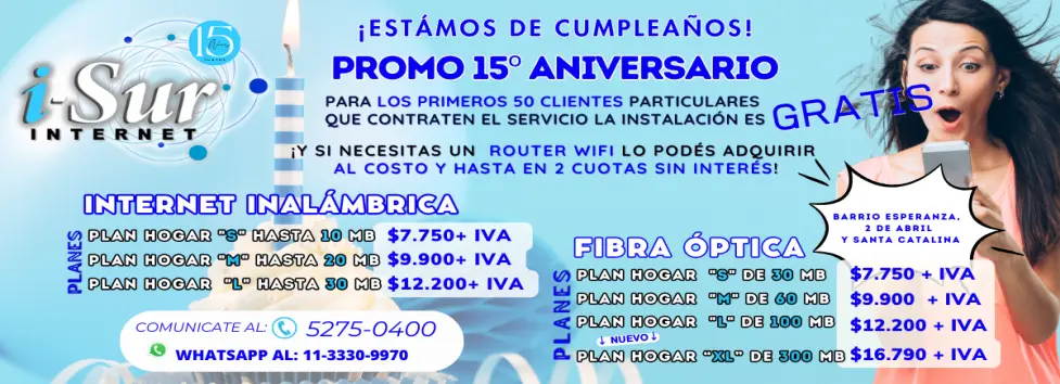 servidores de internet zona sur - Dónde hay servidores de Internet