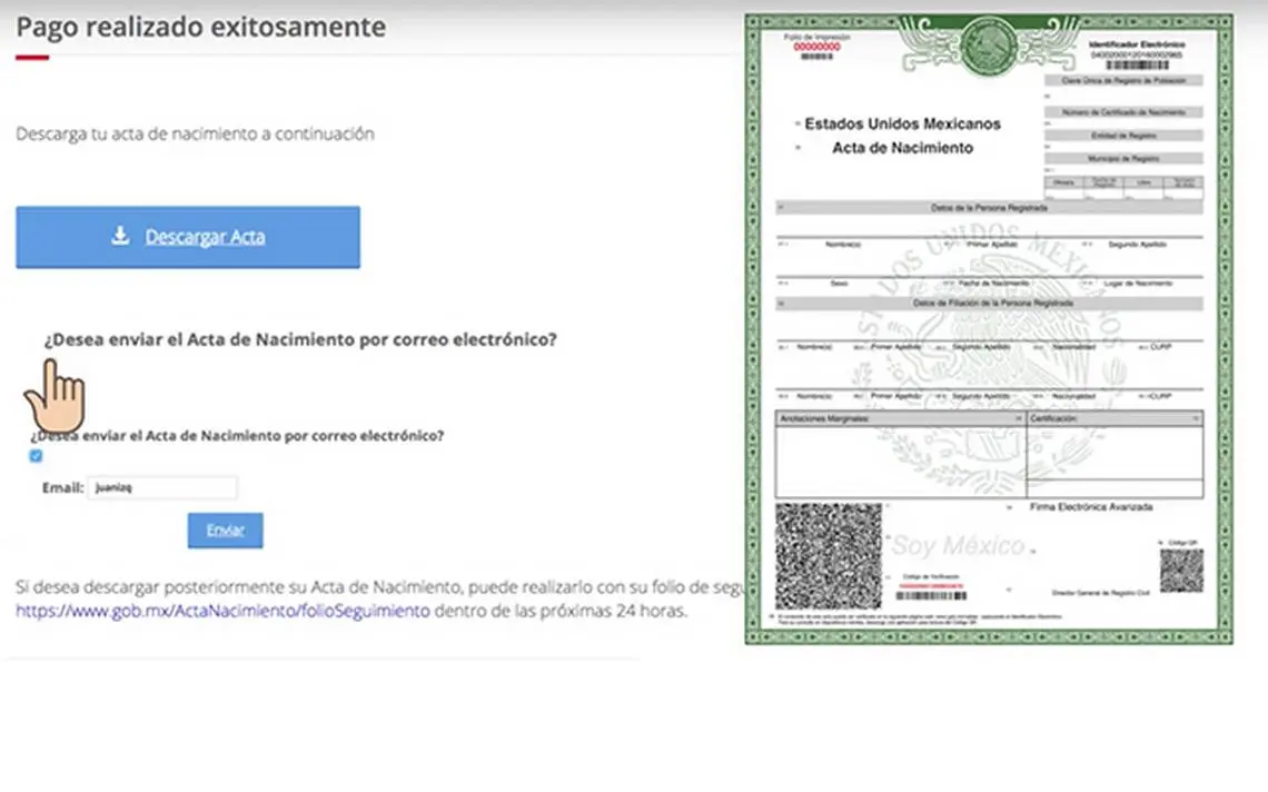 como pagar partida de nacimiento por internet - Dónde pago mi partida de nacimiento