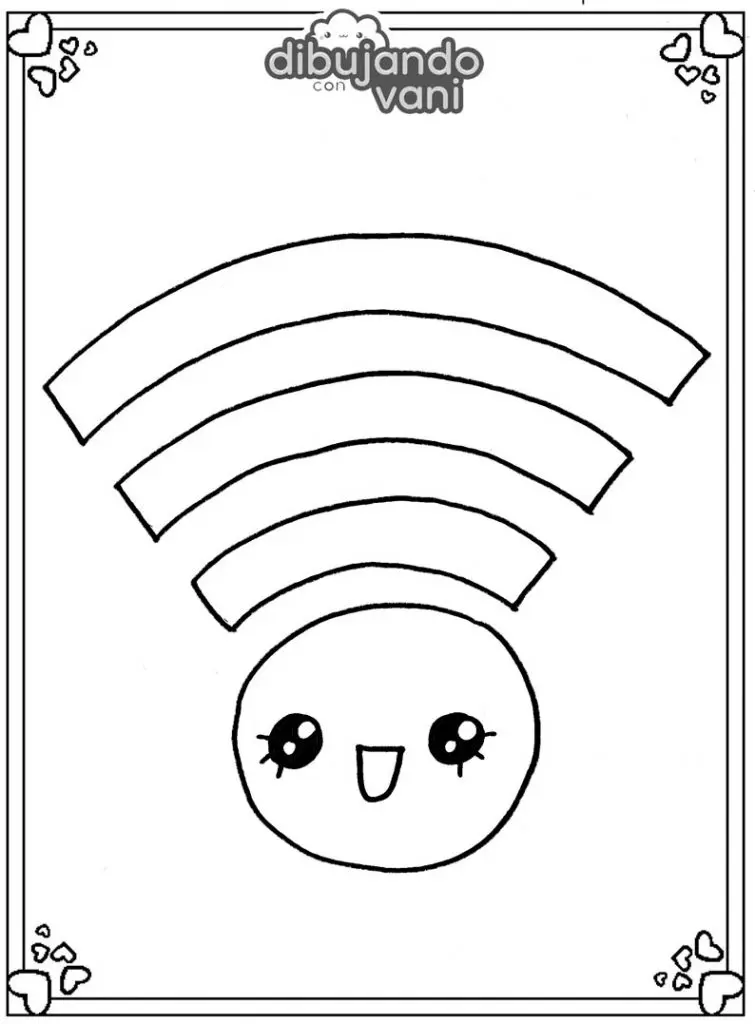 wi fi para colorear - Dónde puedo descargar dibujos para colorear