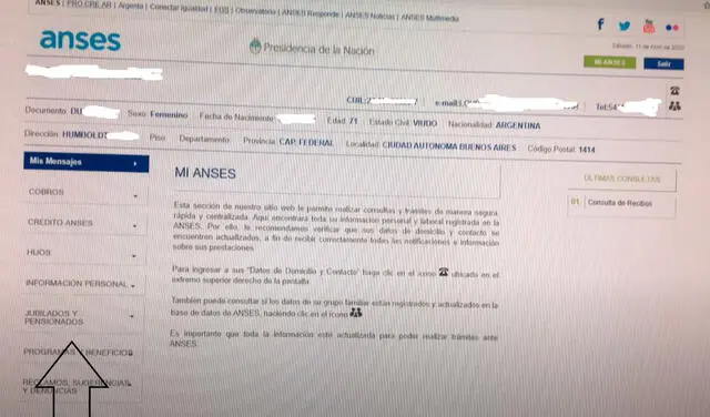 como obtener recibo de jubilacion por internet - Dónde sacar comprobante de jubilación