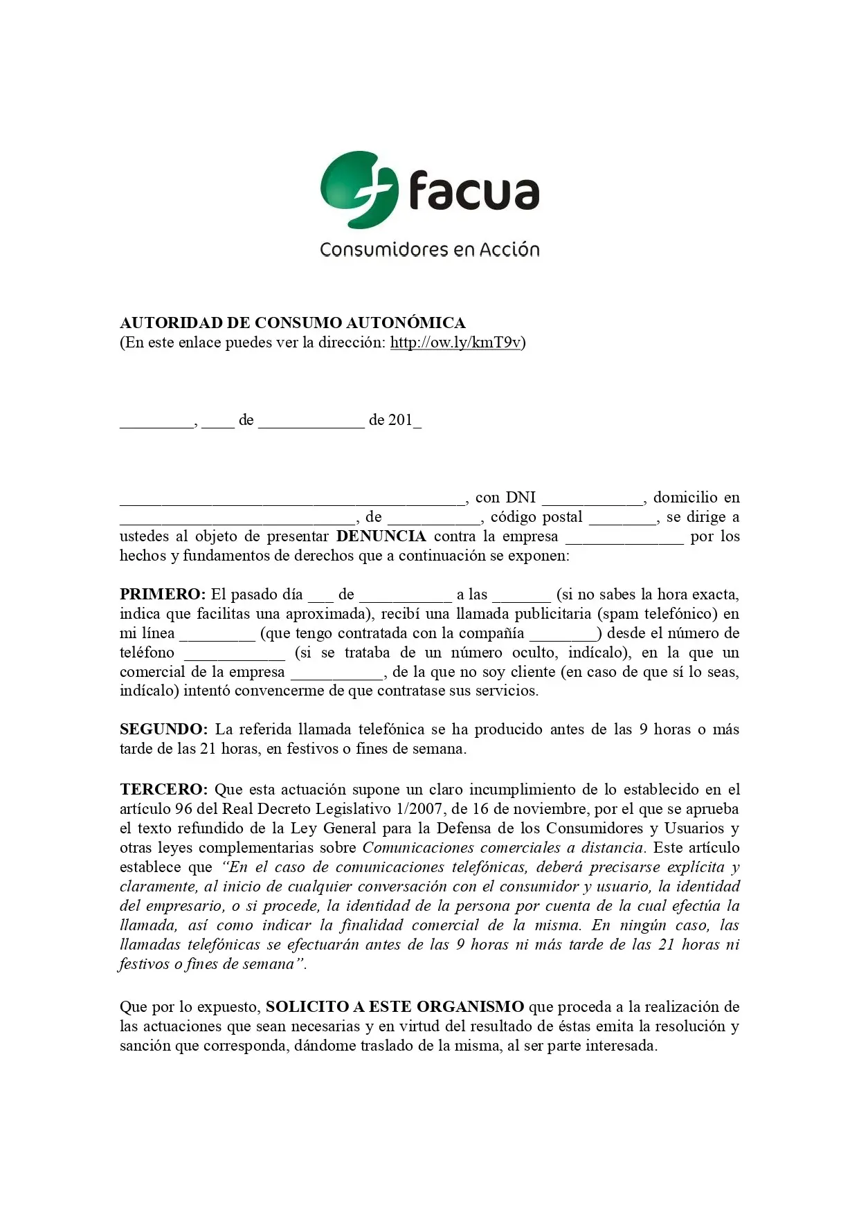 denuncia por acoso telefonia ventas - Dónde se pone la denuncia por acoso telefónico