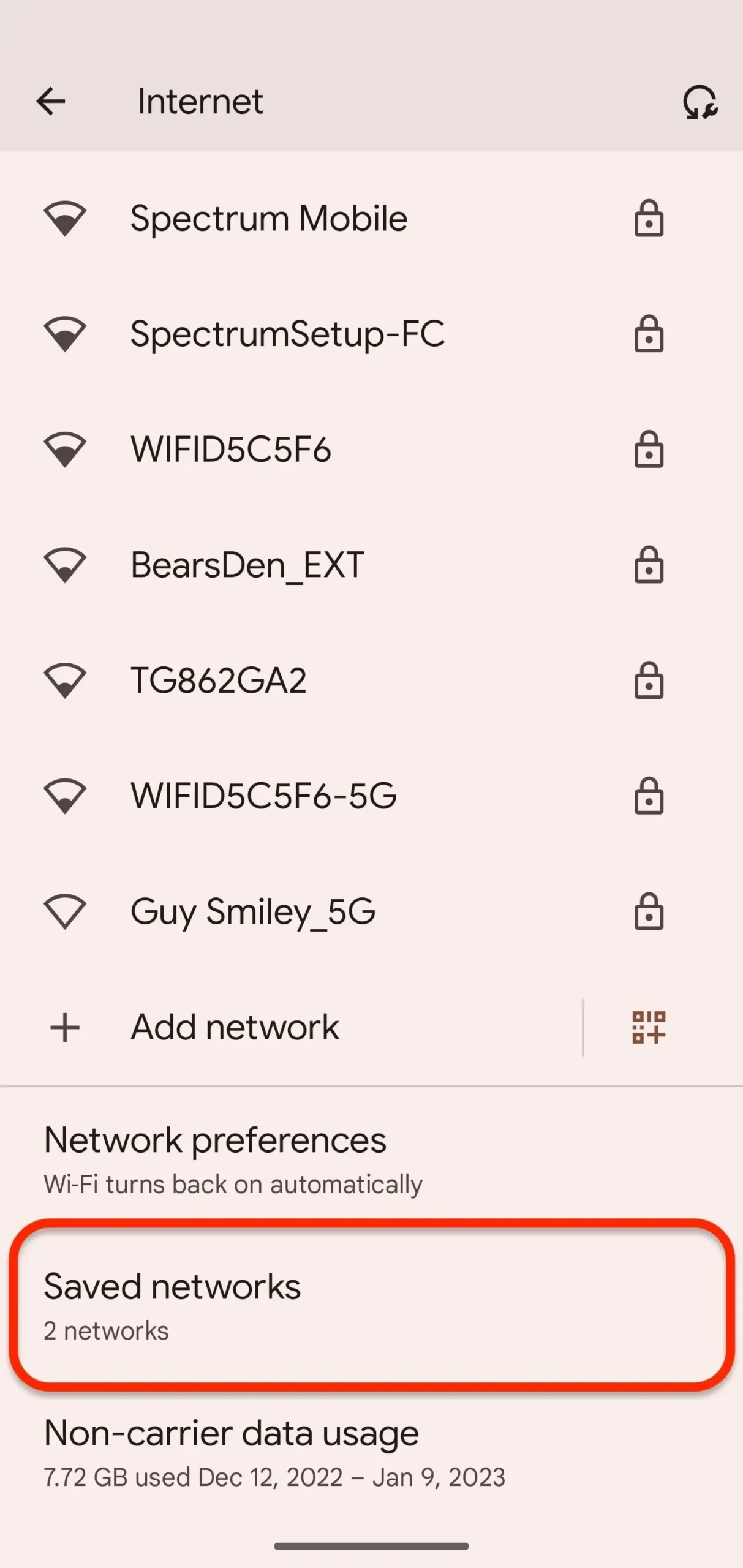 view saved wifi passwords android - How can I see my saved passwords on Android