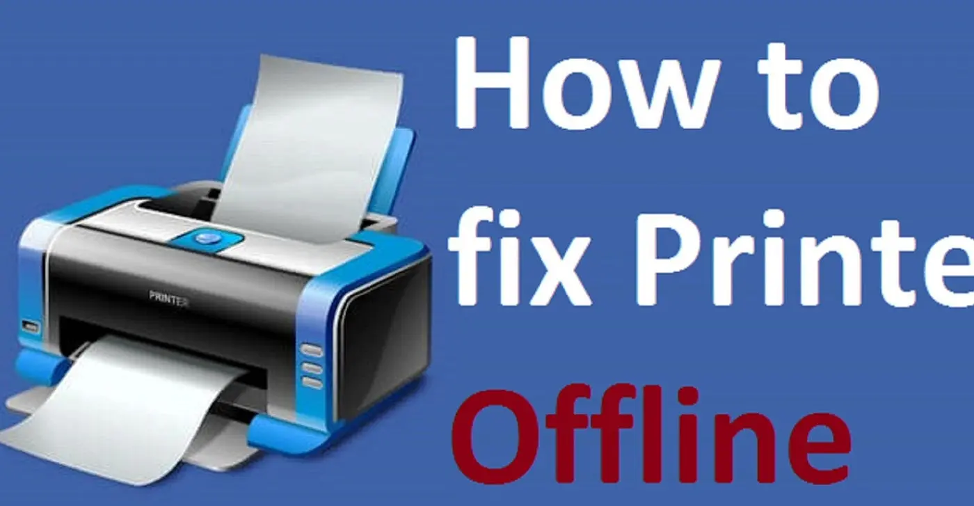 wi-fi printer appears as offline - How to change printer status from offline to online
