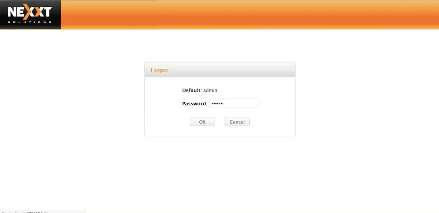 nexxt router default password wifi - How to connect to nexxt router