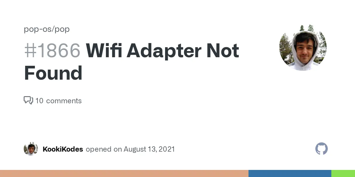 pop os no wifi adapter found - How to install Wi-Fi driver in pop os