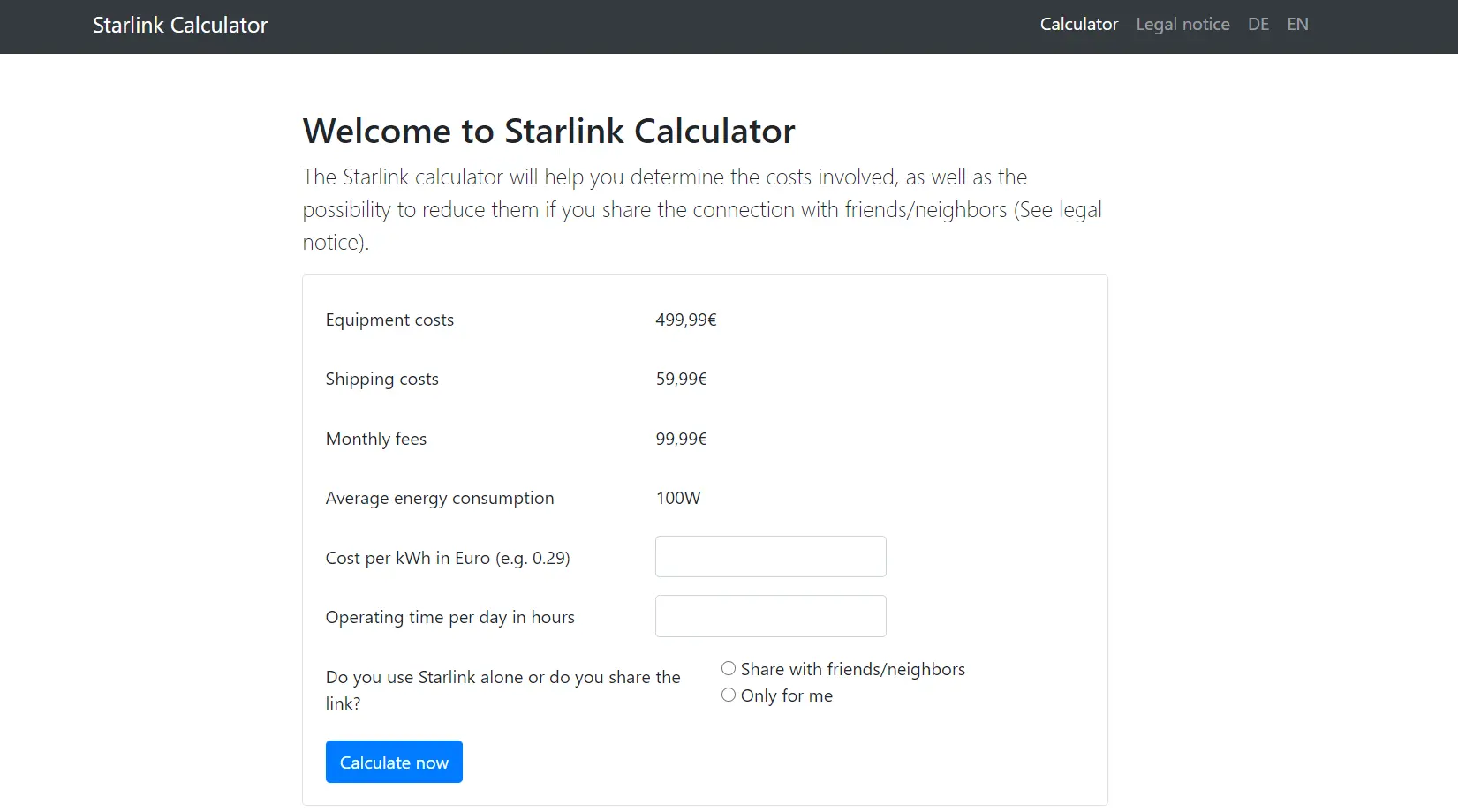 starlink calculator - Is my Starlink unlimited