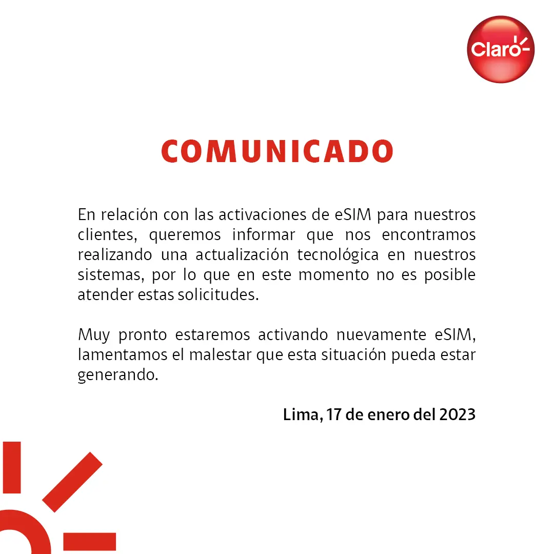 caida de internet claro - Por qué está tan mala la señal de Claro