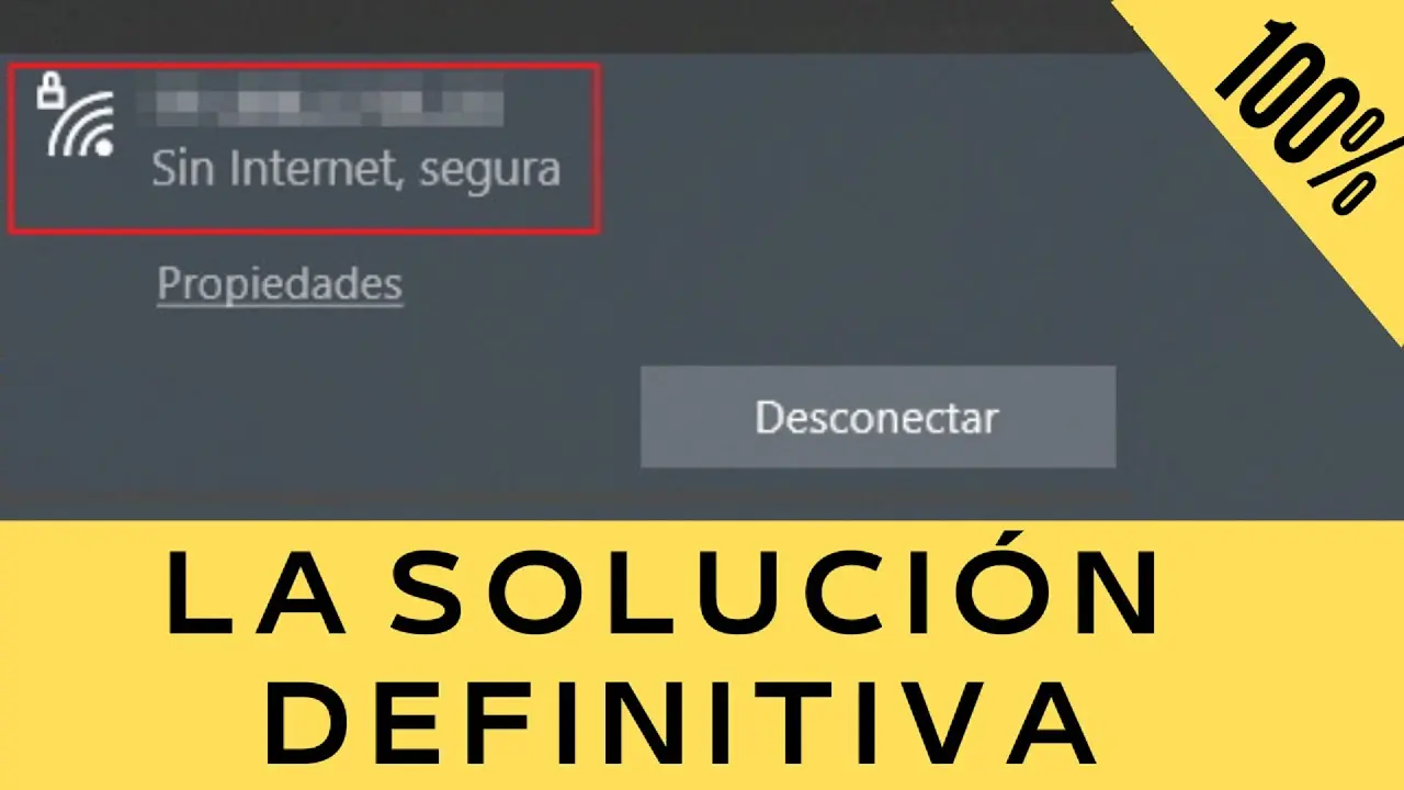 no hay internet asegurada wifi - Por qué me sale no hay Internet asegurada