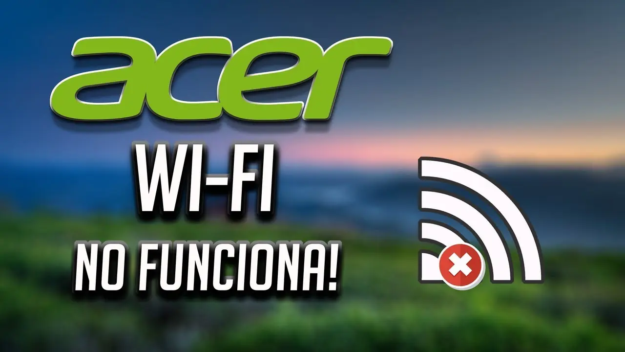 mi laptop acer no agarra wifi - Por qué mi computadora portátil Acer no muestra la opción WiFi