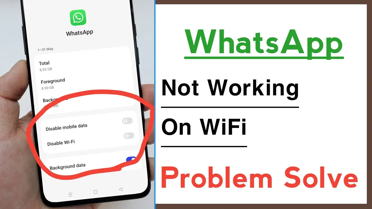 con internet wi fi anda whatsapp - Por qué no me funciona WhatsApp