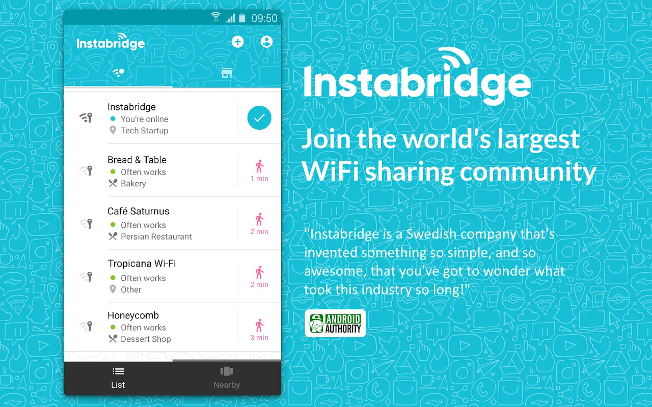 descargar instabridge wifi contraseñas wi fi y redes gratis - Qué aplicación es Instabridge