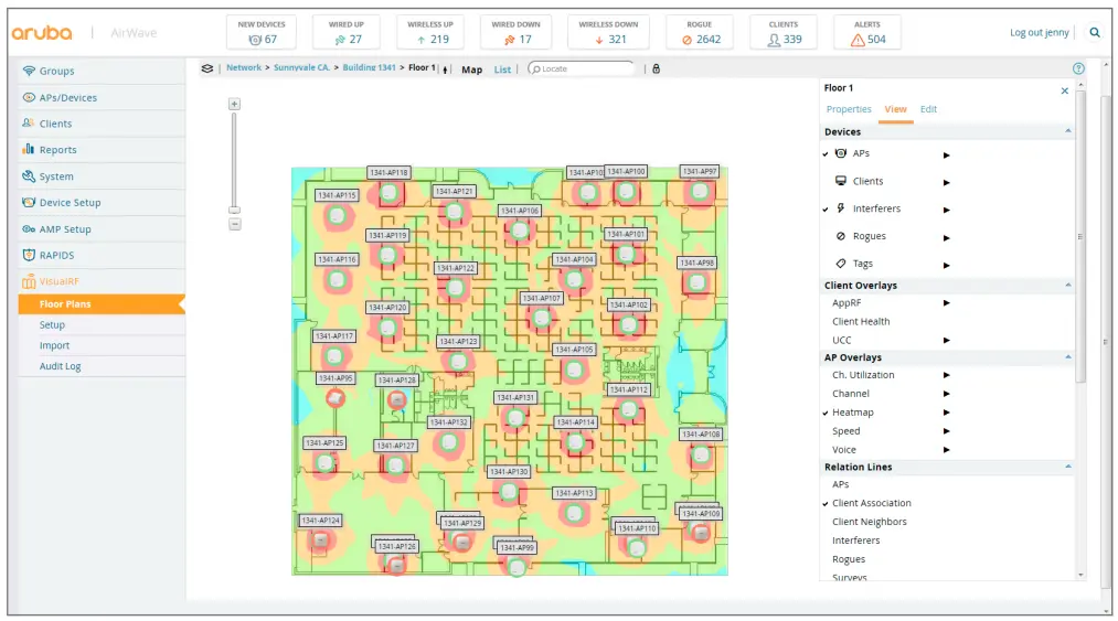 Aruba Wi-Fi Planner: La Herramienta Esencial para Planificar Redes Wi-Fi de Clase Empresarial - Qué dispositivos puedo gestionar con Aruba central aruba wifi planner - Qué dispositivos puedo gestionar con Aruba central