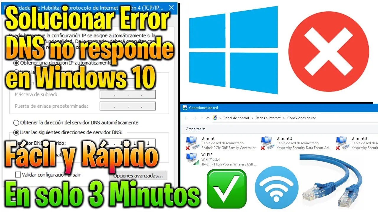 problema de dns internet - Qué es el error DNS