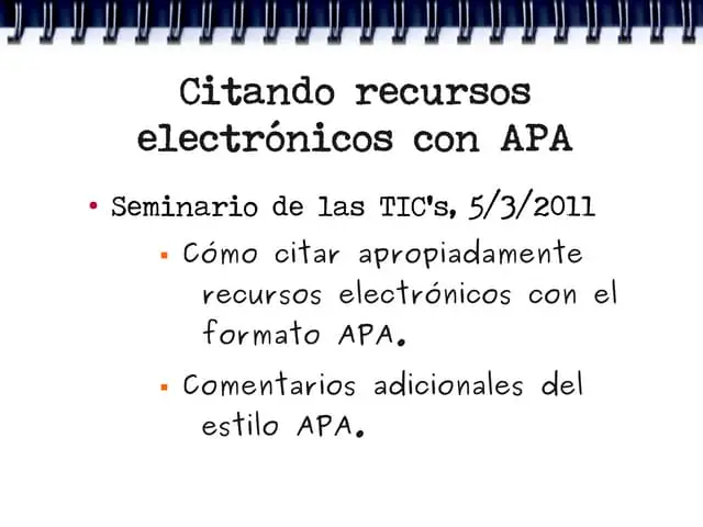 formato apa links de internet - Qué es el formato APA en links