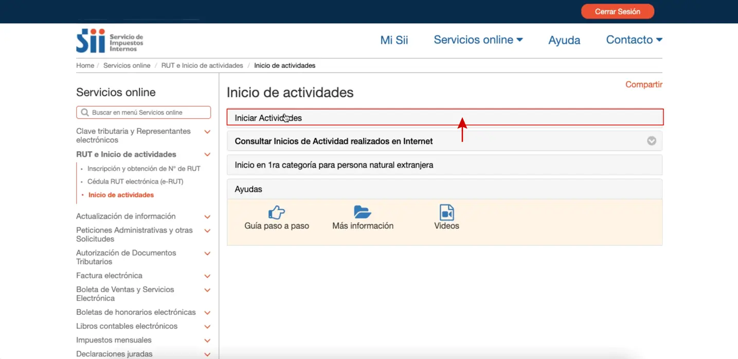 inicio de actividades ventas por internet - Qué es el inicio de actividades comerciales