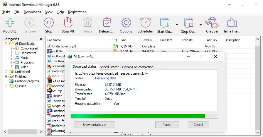 registro de internet download manager - Qué es el Internet Download Manager