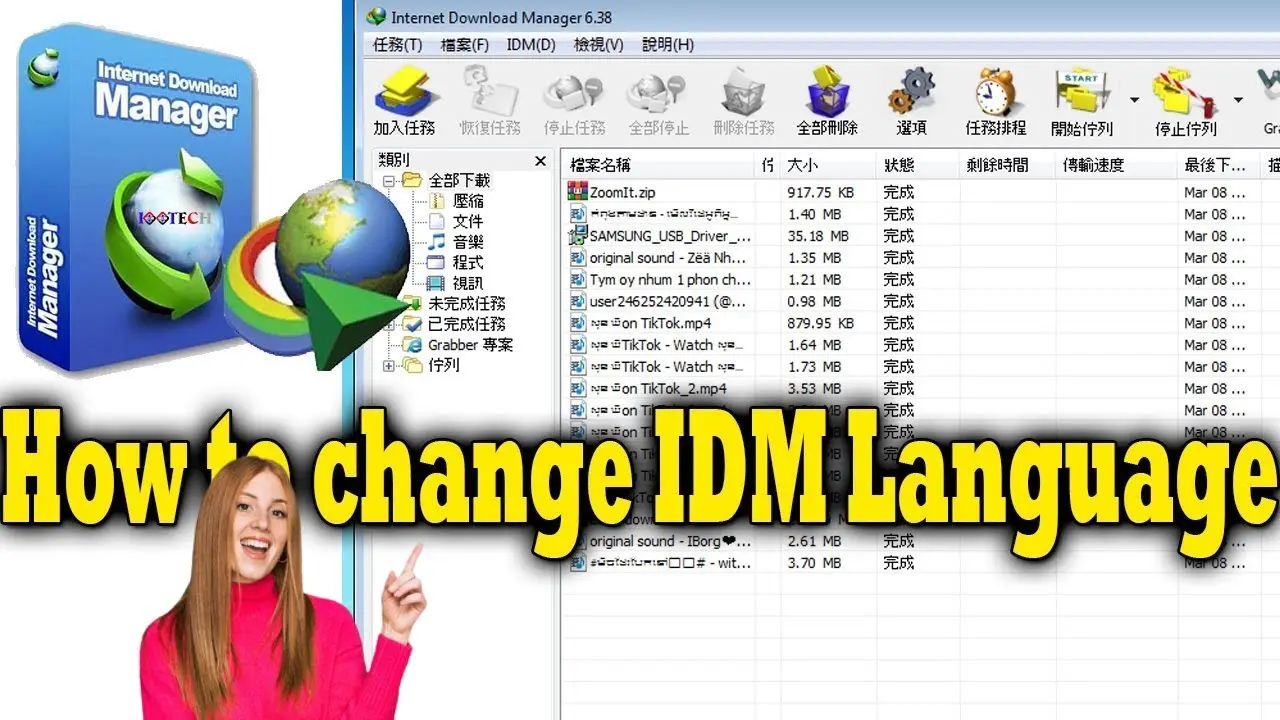 como cambiar el idioma de internet download manager - Qué es Internet Download Manager en español