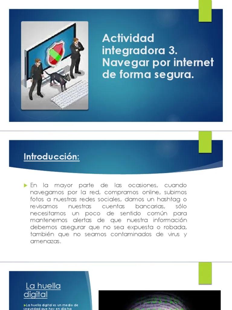 navegar por internet de forma segura prepa en linea sep - Qué es navegar por internet de forma segura