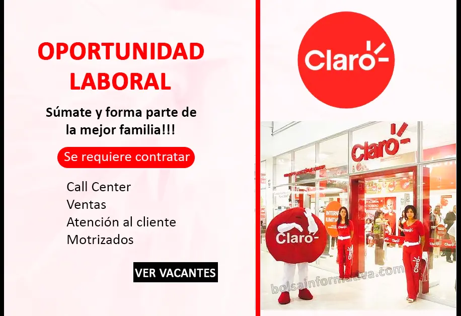 buscar trabajo en la empresa de telefonia claro - Qué es un asesor comercial de Claro