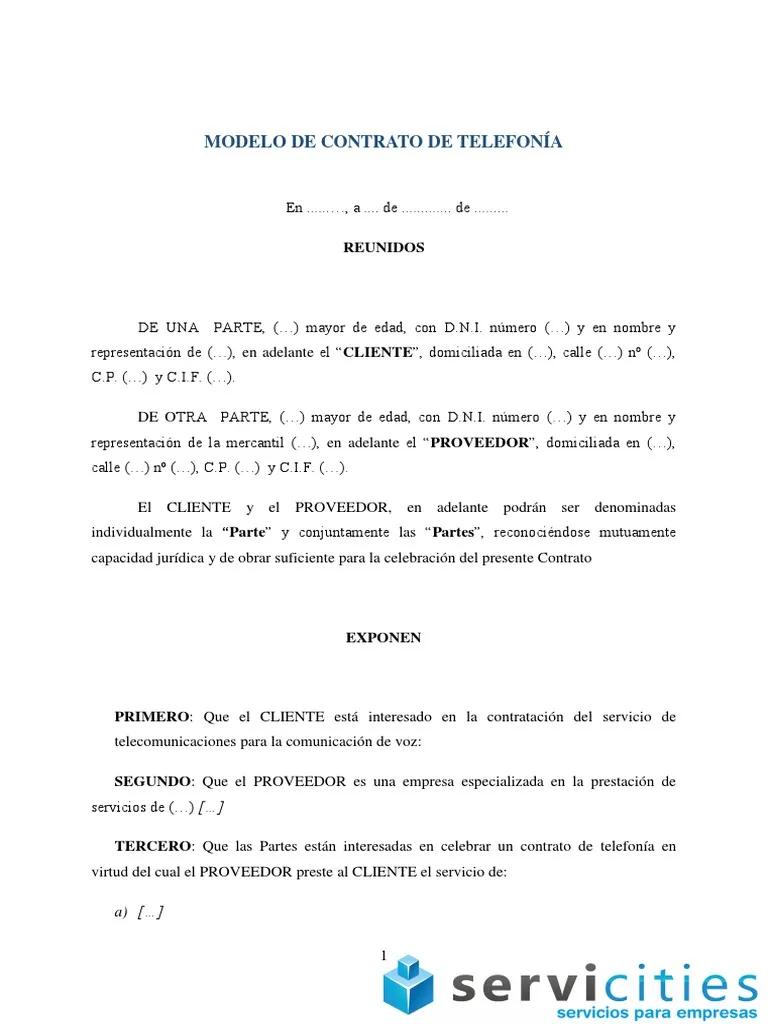 contrato de telefonia - Qué es un contrato de telefonía móvil