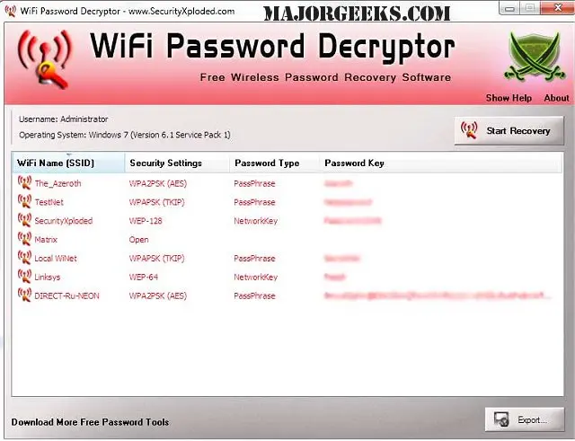 wi fi password decryptor - Qué es un descifrador de contraseña wifi