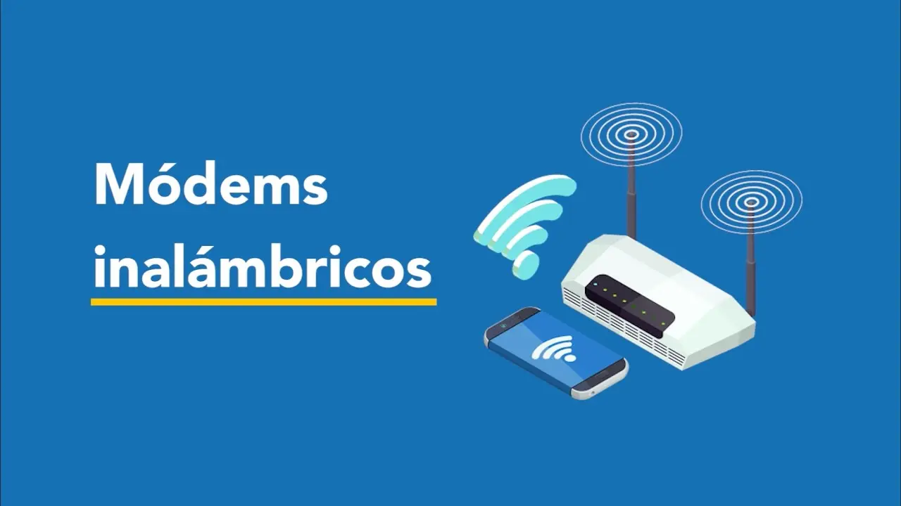 como funciona un modem de internet inalambrico - Qué es un módem inalambrico