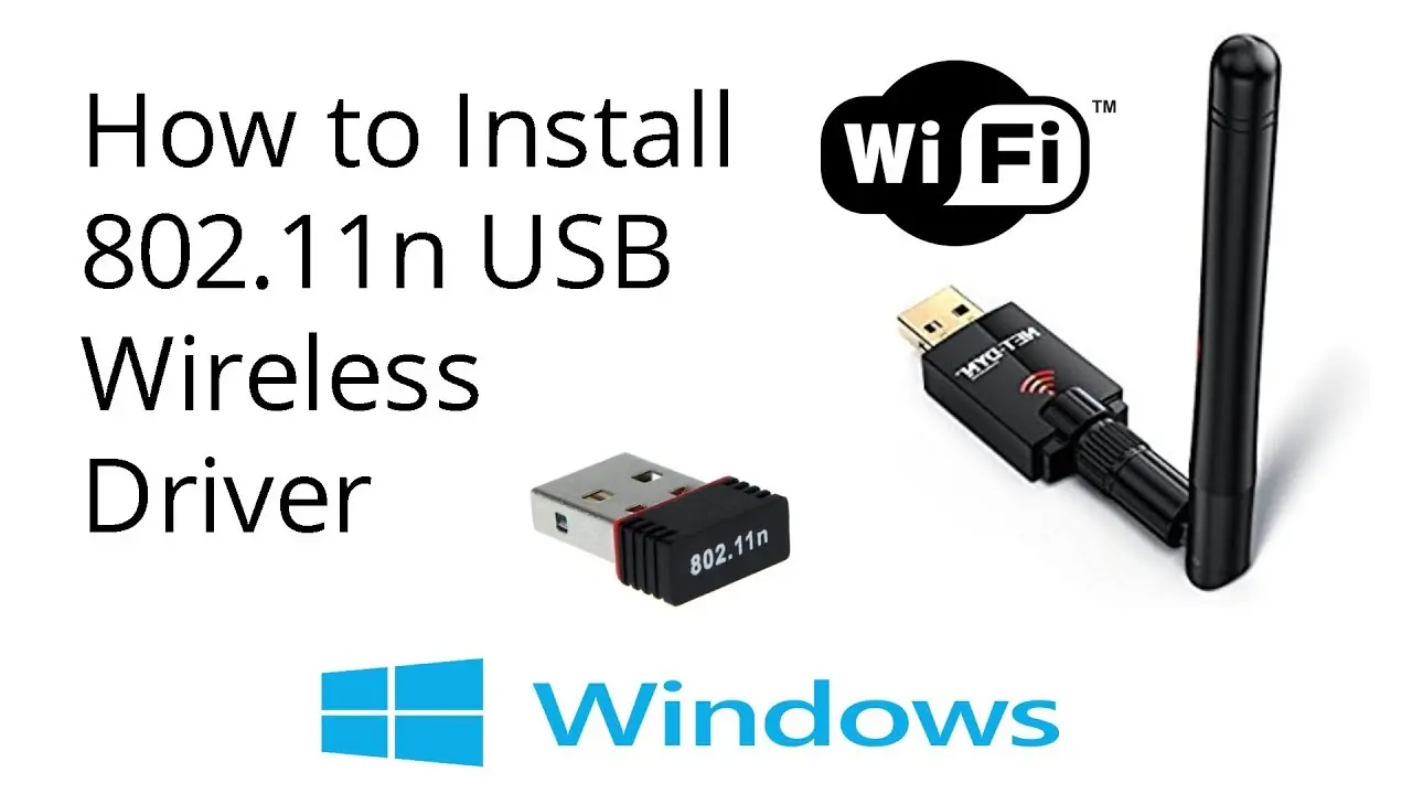 drivers antena wifi n - Qué es un USB 2.0 Wireless 802.11 N